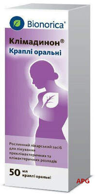 КЛИМАДИНОН 50 мл кап. д/перорал. прим. фл.