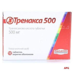 ТРЕНАКСА 500 500 мг N12 табл