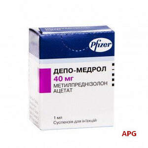 ДЕПО-МЕДРОЛ 40 мг/мл 1 мл N1 сусп. д/ин. фл.
