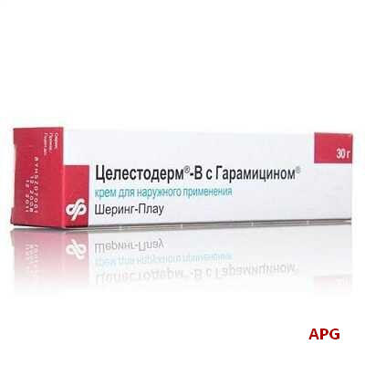 ЦЕЛЕСТОДЕРМ-В З ГАРАМІЦИНОМ 30 г мазь туба