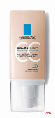 LA ROCHE POSAY РОЗАЛІАК CC КРЕМ ЩОДЕН. КОРИГ. комплекс. дії д/шкіри схильн. до почерв. SPF-30 50 мл