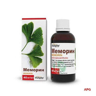 Меморин р-н фл. 40 мл №1