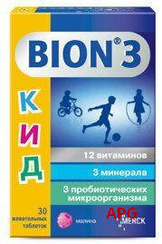 БИОН 3 КИД N30 табл. жев.