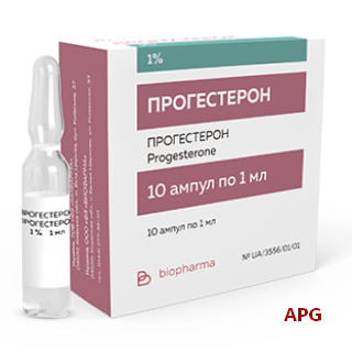 ПРОГЕСТЕРОН 1% 1 мл №10 р-н олійн. д/ін. амп.