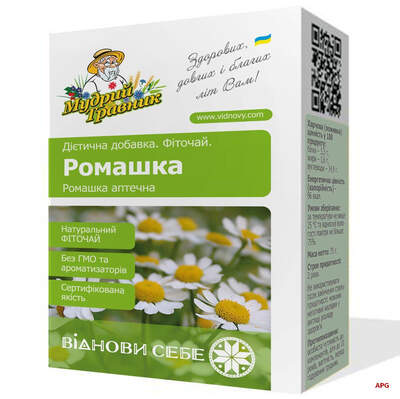 МУДРЫЙ ТРАВНИК РОМАШКИ ЦВЕТКИ 40Г