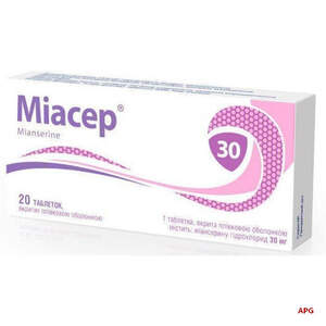 МИАСЕР 30 мг N20 табл.