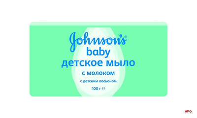 МЫЛО ДЕТСК JOHNSON'S BABY100 г с молоком