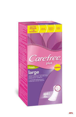 ПРОКЛ CAREFREE Plus large fresh №20 щоден.