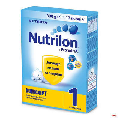 СУМІШ МОЛОЧН. NUTRILON Комфорт 1 0-6 міс. 400 г