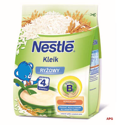 КАША Б/МОЛОЧН. NESTLE рисова з біфідобакт. з 4 міс. 160 г