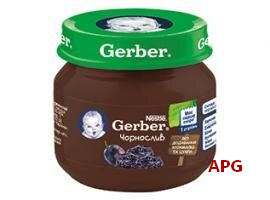 ПЮРЕ GERBER ЧОРНОСЛИВ з 4 міс. 80 г