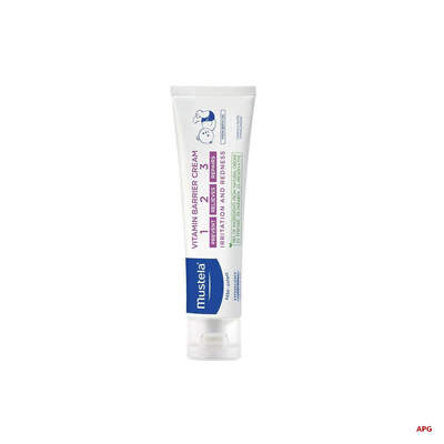 MUSTELA Vitamin Barrier Cream, 1 2 3 (ВИТАМИН.ЗАЩИТНЫЙ КРЕМ ПОД ПОДГУЗНИК) 50 мл