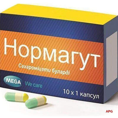 НОРМАГУТ 250 мг №10 капс.