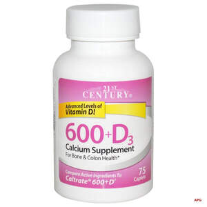 Century Витамин Д3 800 мг с Кальцием №75 табл