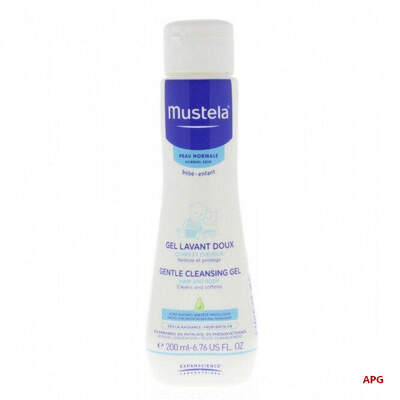 MUSTELA Gentle cleansing Gel ( НЕЖНЫЙ ОЧИЩ.ГЕЛЬ Д/ГОЛОВЫ И ТЕЛА) 200 мл