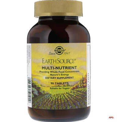 СОЛГАР ВИТАМИНЫ EARTH SOURCE MULTI-NUTRIENT № 90