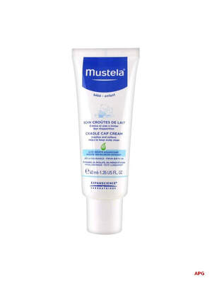 КРЕМ MUSTELA BEBE CRADLE CAP CREAM від себор. скоринок 40 мл