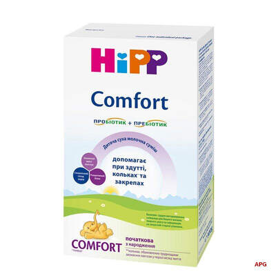 СУМІШ МОЛОЧН. HIPP Comfort з нарожд. 300 г