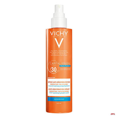 VICHY КАПИТАЛЬ СОЛЕЙ СПРЕЙ СОЛНЦЕЗАЩ. д/тела SPF 30+ 200 мл