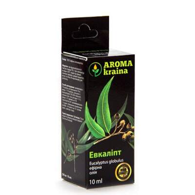 ОЛІЯ ЕФІРНА ЕВКАЛІПТ AROMA KRAINA 10 мл