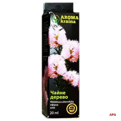 ОЛІЯ ЕФІРНА ЧАЙНЕ ДЕРЕВО AROMA KRAINA 20 мл