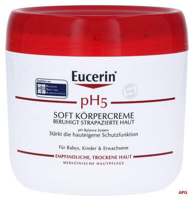 EUCERIN КРЕМ Д/ТЕЛА увлажн. ph 5 450 мл