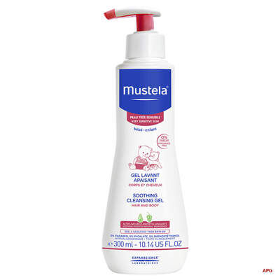 ГЕЛЬ MUSTELA Cleansing Gel Очищ. д/кожи головы и тела 300 мл