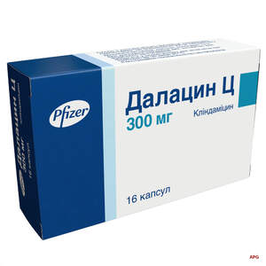 ДАЛАЦИН Ц 300 мг №16 капс.