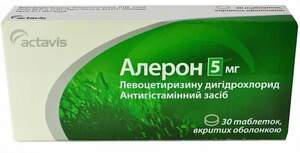 АЛЕРОН 5 мг №30 табл. в/о