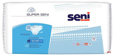 ПОДГУЗ Д/ВЗР SENI SUPER PLUS SMALL N30 (55-80см)