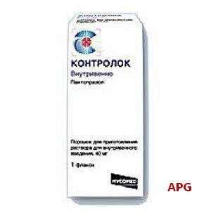 КОНТРОЛОК 40 мг N1 пор. д/п ин. р-ра фл.