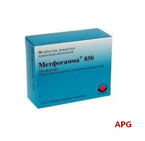 МЕТФОГАММА 850 мг N30 табл. п/о