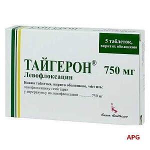 ТАЙГЕРОН 750 мг №5 табл. в/о