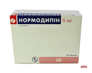 НОРМОДИПИН 5 мг N30 табл.