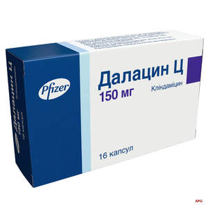 ДАЛАЦИН Ц 150 мг №16 капс.