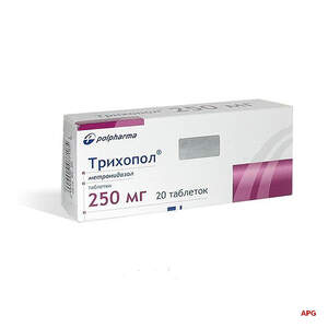 ТРИХОПОЛ 250 мг №20 табл.