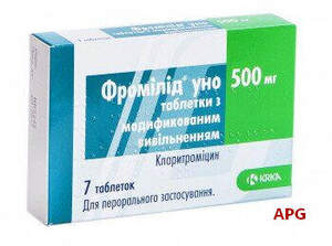 ФРОМИЛИД УНО 500 мг №7 табл.