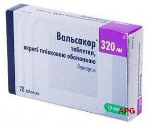 ВАЛЬСАКОР 320 мг N28 табл. п/о
