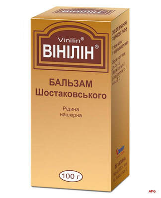 ВИНИЛИН (Б/М ШОСТАКОВСКОГО) 100 г жидкость фл.