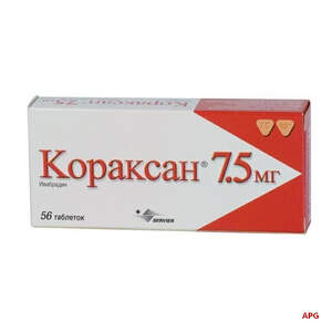 КОРАКСАН 7,5 мг №56 табл. в/о