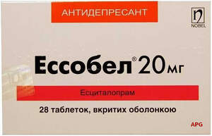 ЭССОБЕЛ 20 мг №28 табл. п/о