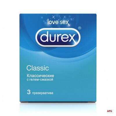 ПРЕЗ DUREX CLASIC N3 прозрачн