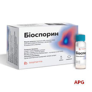 БИОСПОРИН-Биофарма 1 доза N10 фл.