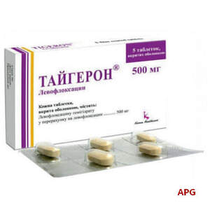 ТАЙГЕРОН 500 мг N5 табл. п/о