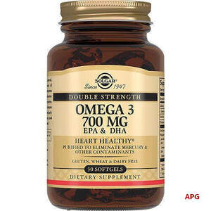 ОМЕГА-3 ПОДВІЙНА 700 мг №30 капс.