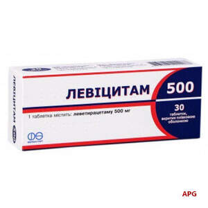 ЛЕВИЦИТАМ 500 мг N30 табл. п/о
