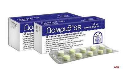 ДОМРИД SR 30 мг N10 табл.
