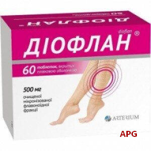 ДІОФЛАН 500 мг №60 табл. в/о