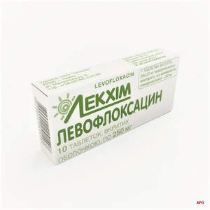 ЛЕВОФЛОКСАЦИН 250 мг N10 табл. п/о