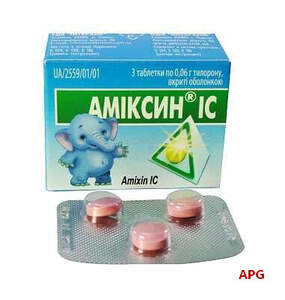 АМІКСИН IC 0,06 г №3 табл. в/о